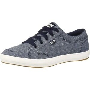 Keds Women's Canvas Sneakers Navy B lue Casual Lace Up Shoes Size 10‎ NWOT